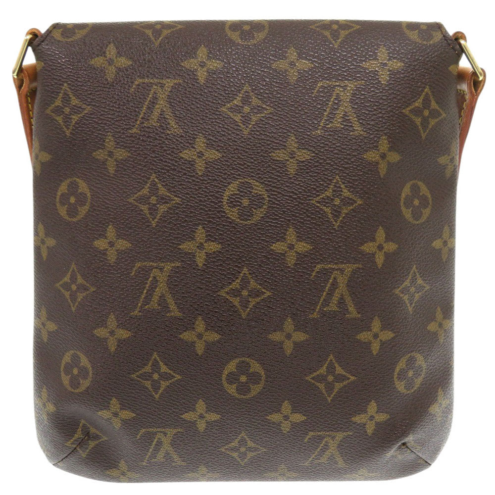ルイ ヴィトン ミュゼットサルサ ショートストラップ モノグラム M51258 ブラウン ショルダーバッグ LV 0893【中古】LOUIS VUITTON