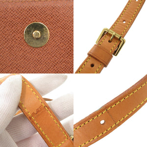 ルイ ヴィトン ミュゼットサルサ ショートストラップ モノグラム M51258 ブラウン ショルダーバッグ LV 0893【中古】LOUIS VUITTON