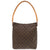 美品 ルイ ヴィトン ルーピングGM モノグラム M51145 ブラウン ショルダーバッグ LV 0895【中古】LOUIS VUITTON