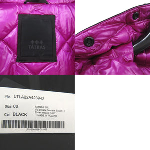 未使用品 タトラス ELEMEDEA エレメデア ダウンジャケット LTLA22A4239-D ダウン フェザー ブラック 0903【中古】TATRAS
