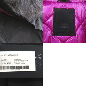 未使用品 タトラス ELEMEDEA エレメデア ダウンジャケット ダウン フェザー LTLA22A4239-D 防寒 ブラック 0904【中古】TATRAS