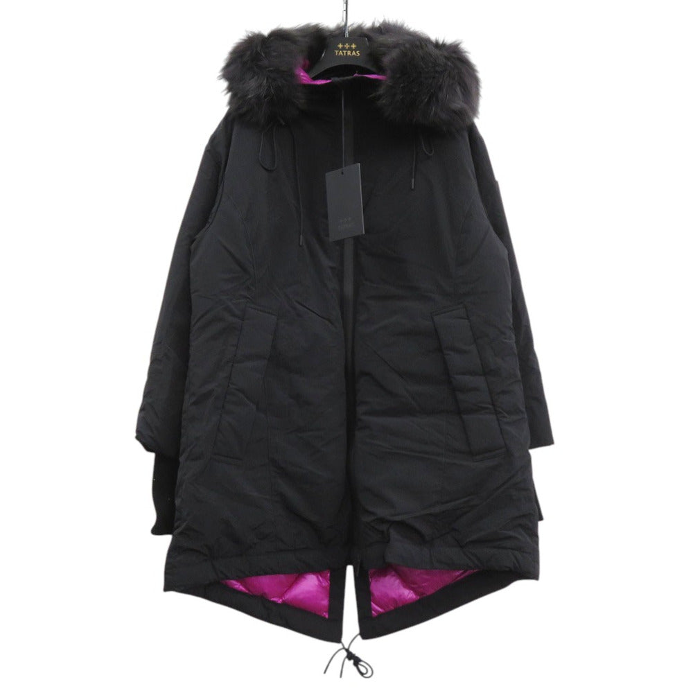 未使用品 タトラス ELEMEDEA エレメデア ダウンジャケット ダウン フェザー LTLA22A4239-D 防寒 ブラック 0904【中古】TATRAS