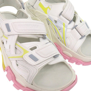 新品同様 バレンシアガ MULTIC SANDAL 617543 W3AR2 7540 サンダル ラバー ファブリック マルチカラー 0911【中古】BALENCIAGA