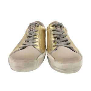 未使用 ゴールデングース スーパースター G32WS590.E69 サイズ36 23.5cm レザー ゴールド スニーカー 0932【中古】GOLDEN GOOSE