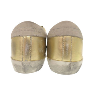 未使用 ゴールデングース スーパースター G32WS590.E69 サイズ36 23.5cm レザー ゴールド スニーカー 0932【中古】GOLDEN GOOSE