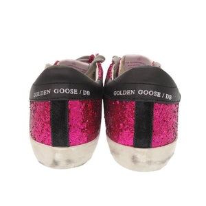 未使用 ゴールデングース スーパースター グリッター サイズ36 23.5cm G32WS590.G45 レザー ピンク スニーカー 0933【中古】GOLDEN GOOSE