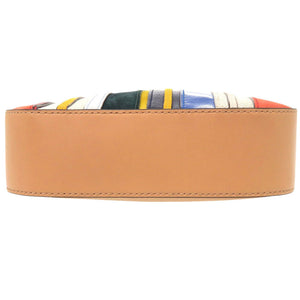 新品同様 トリーバーチ マグロウ ストライプ カメラバッグ 47226 レザー マルチカラー ショルダーバッグ 0934【中古】Tory Burch