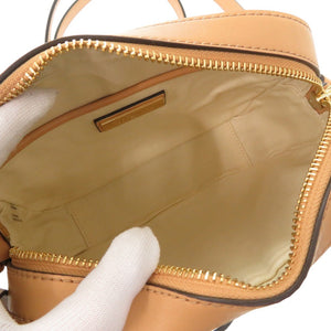 新品同様 トリーバーチ マグロウ ストライプ カメラバッグ 47226 レザー マルチカラー ショルダーバッグ 0934【中古】Tory Burch