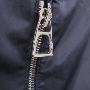 未使用品 エルメス ウォームアップ フリースジャケット 800165E ナイロンジャケット ネイビー 0935【中古】HERMES