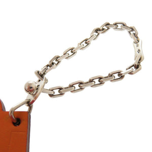新品同様 エルメス ケリードール ヴォータデラクト シルバー925 オレンジ キーホルダー チャーム 0937【中古】HERMES