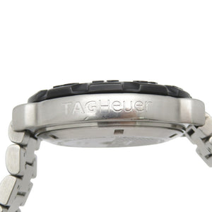 タグホイヤー フォーミュラ1 グランドデイト クロノグラフ CAH1011.BA0854 クオーツ 腕時計 SS シルバー文字盤 0963【中古】TAG HEUER メンズ