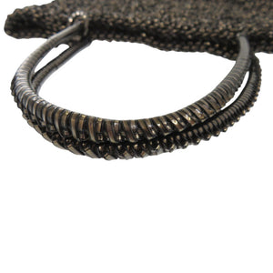 美品 アンテプリマ スタンダード スクエア ラージ ワイヤー ブラック ハンドバッグ 黒 0972【中古】ANTEPRIMA