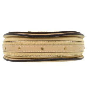 新品同様 クロエ ピクシー 3S1331-HGP レザー スエード ベージュ 2WAY ショルダー ハンドバッグ 0974【中古】Chloe