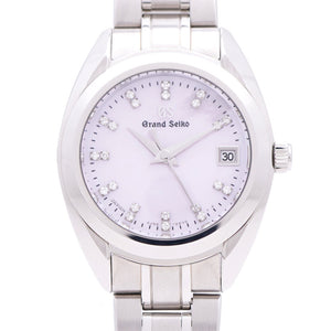 新品同様 セイコー グランドセイコー エレガンスコレクション インデックスダイヤ22石 シェル文字盤 STGF277 / 4J52-0AC0 クオーツ 腕時計 ピンク 0977【中古】SEIKO レディース