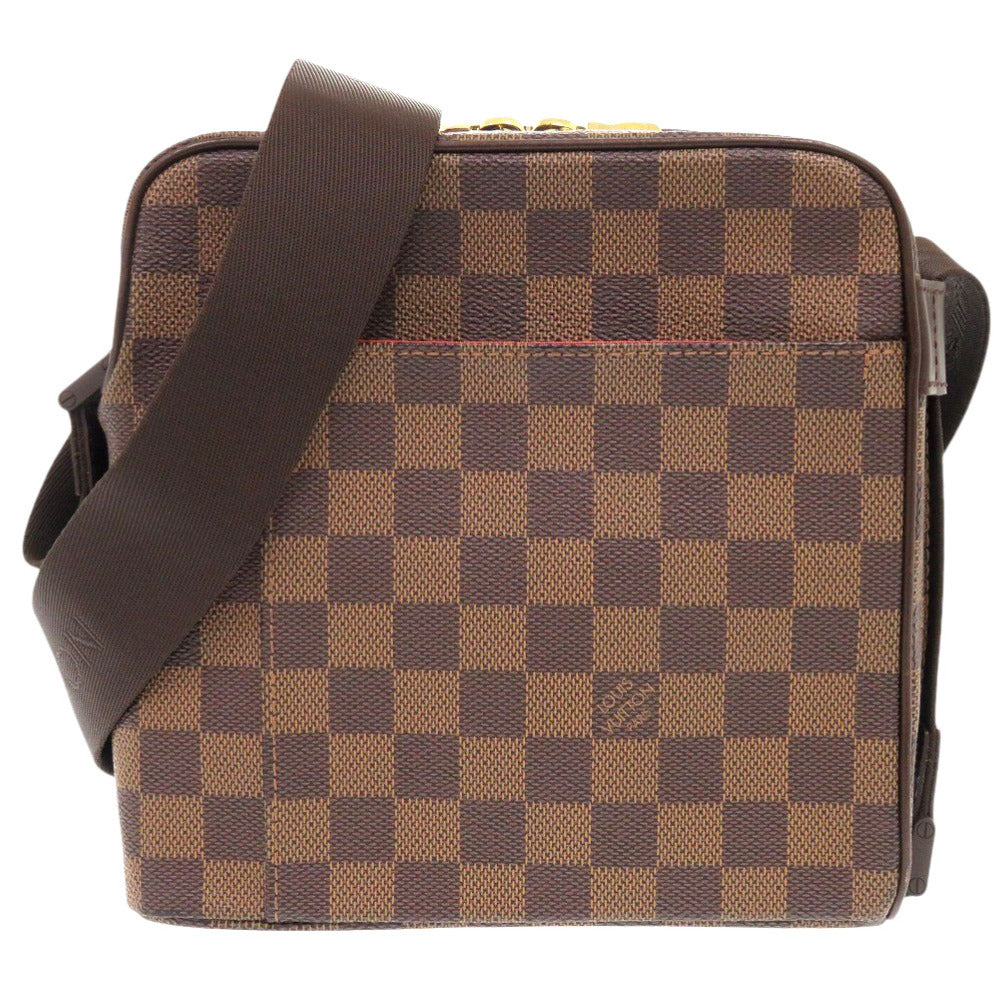 新品同様 ルイ・ヴィトン
 オラフPM ダミエ N41442 ショルダーバッグ
 ダミエキャンバス ブラウン LV 0983
【中古】LOUIS VUITTON ユニセックス