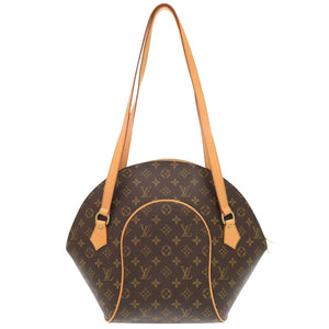 美品 ルイ ヴィトン エリプス ショッピング モノグラム M51128 ブラウン トートバッグ LV 1026【中古】LOUIS VUITTON