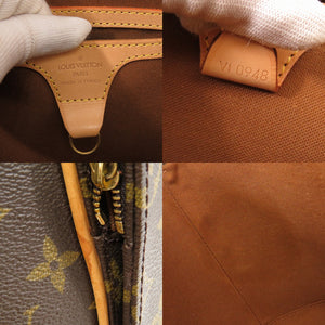 美品 ルイ ヴィトン エリプス ショッピング モノグラム M51128 ブラウン トートバッグ LV 1026【中古】LOUIS VUITTON