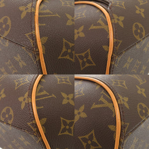 美品 ルイ ヴィトン エリプス ショッピング モノグラム M51128 ブラウン トートバッグ LV 1026【中古】LOUIS VUITTON