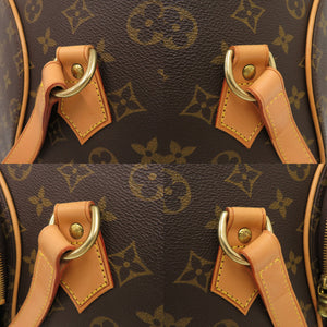 美品 ルイ ヴィトン エリプス ショッピング モノグラム M51128 ブラウン トートバッグ LV 1026【中古】LOUIS VUITTON