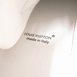 未使用品 ルイ ヴィトン トレーナー ダミエ 1ACRCL サイズ7 1/2 グリーン ゴルフシューズ スニーカー LV 1058【中古】LOUIS VUITTON メンズ