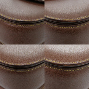 美品 グッチ バンブー 2WAY 000 926 0633 レザー ブラウン ハンドバッグ 茶 1074【中古】GUCCI