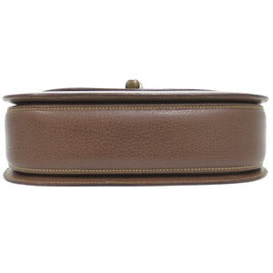 美品 グッチ バンブー 2WAY 000 926 0633 レザー ブラウン ハンドバッグ 茶 1074【中古】GUCCI