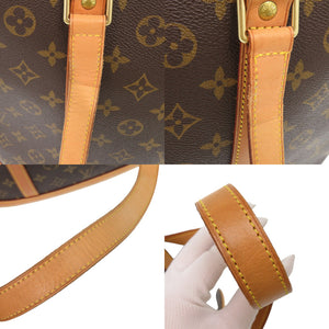 美品 ルイ ヴィトン バビロン モノグラム M51102 ブラウン トートバッグ LV 1158【中古】LOUIS VUITTON