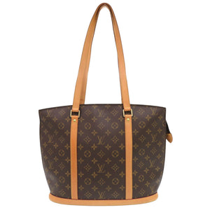 美品 ルイ ヴィトン バビロン モノグラム M51102 ブラウン トートバッグ LV 1158【中古】LOUIS VUITTON