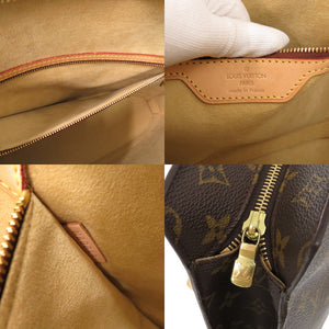 美品 ルイ ヴィトン バビロン モノグラム M51102 ブラウン トートバッグ LV 1158【中古】LOUIS VUITTON