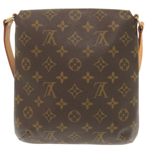 ルイ ヴィトン ミュゼットサルサ ショートストラップ モノグラム M51258 ブラウン ショルダーバッグ LV 1161【中古】LOUIS VUITTON