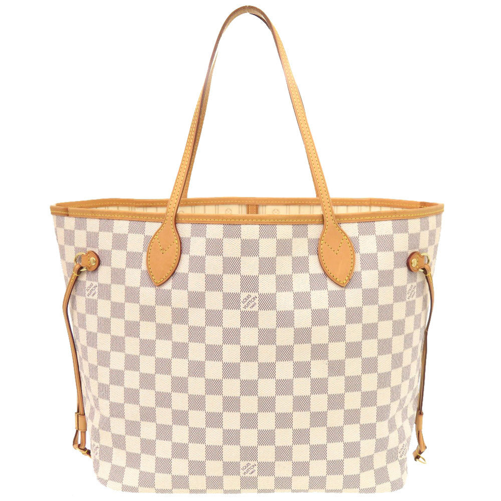 美品 ルイ ヴィトン ネヴァーフルMM ダミエ アズール N51107 トートバッグ LV 1170 【中古】 LOUIS VUITTON