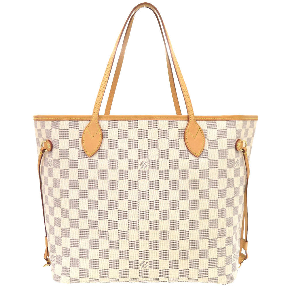 美品 ルイ ヴィトン ネヴァーフルMM ダミエ アズール N51107 トートバッグ LV 1170 【中古】 LOUIS VUITTON