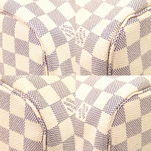 美品 ルイ ヴィトン ネヴァーフルMM ダミエ アズール N51107 トートバッグ LV 1170 【中古】 LOUIS VUITTON