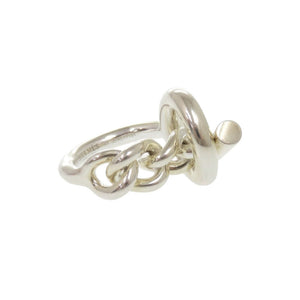 美品 エルメス クロワゼット シルバー925 サイズ51 シルバー リング 指輪 1172【中古】HERMES