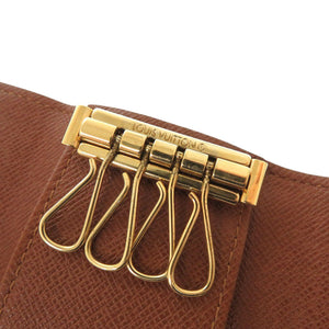 美品 ルイ ヴィトン ミュルティクレ4 モノグラム M69517 ブラウン キーケース LV 1194【中古】LOUIS VUITTON