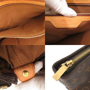 ルイ ヴィトン カバメゾ モノグラム M51151 ブラウン トートバッグ LV 1203【中古】LOUIS VUITTON