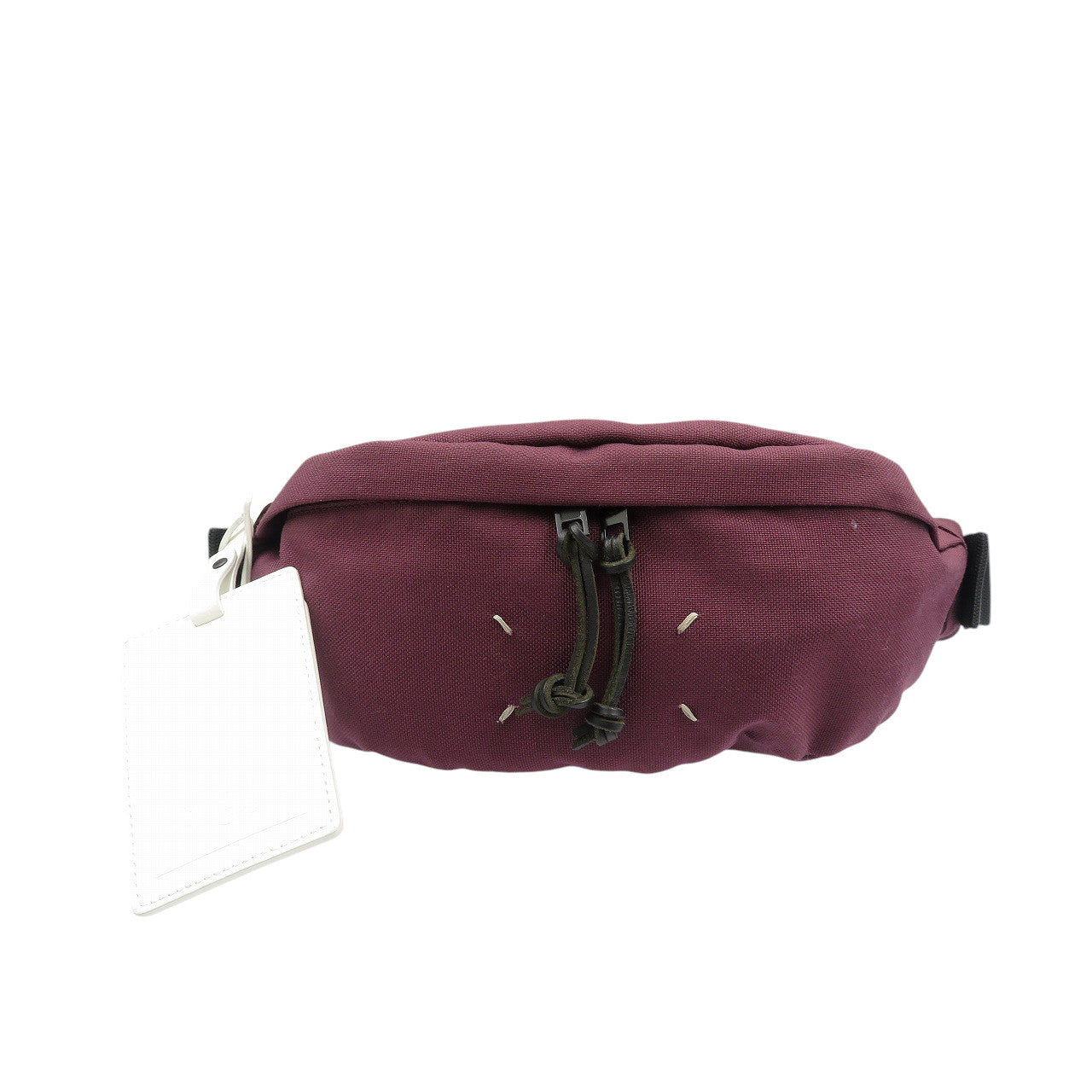 美品 メゾンマルジェラ 4ステッチ S55WB0010 キャンバス バーガンディ ボディバッグ 1205【中古】Maison Margiela