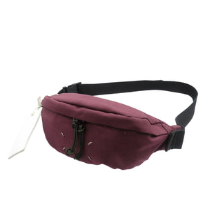 美品 メゾンマルジェラ 4ステッチ S55WB0010 キャンバス バーガンディ ボディバッグ 1205【中古】Maison Margiela