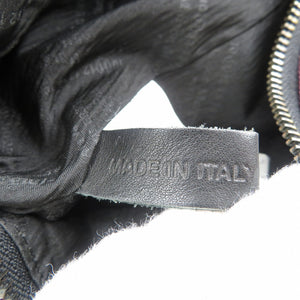 美品 メゾンマルジェラ 4ステッチ S55WB0010 キャンバス バーガンディ ボディバッグ 1205【中古】Maison Margiela