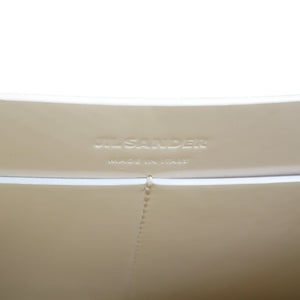 新品同様 ジルサンダー タングル ミディアム レザー シルバー金具 ピンク ショルダーバッグ 1206【中古】JIL SANDER