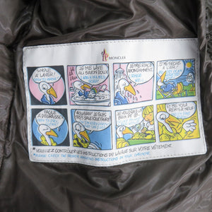 美品 モンクレール カヌート CANUT GIUBBOTTO 220914131105 54233 ダウン 羽毛 グレー ダウンジャケット 1213【中古】MONCLER