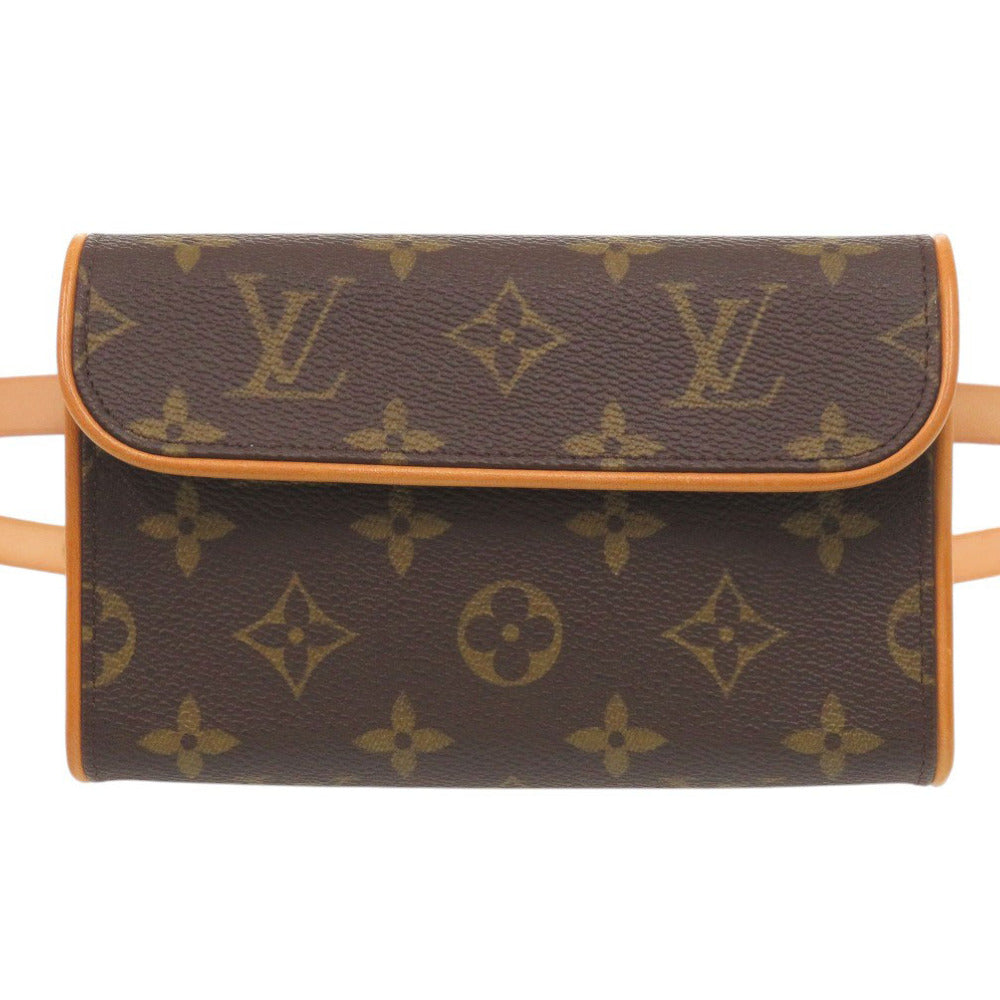 美品 ルイ ヴィトン ポシェット フロランティーヌ モノグラム ストラップサイズXS M51855 ウエストバッグ LV 1123【中古】LOUIS VUITTON