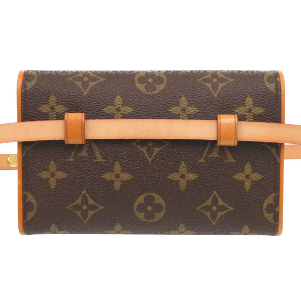 美品 ルイ ヴィトン ポシェット フロランティーヌ モノグラム ストラップサイズXS M51855 ウエストバッグ LV 1123【中古】LOUIS VUITTON