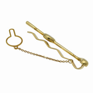 美品 ショパール ハッピーダイヤモンド K18YG ダイヤ タイピン イエローゴールド ジュエリー 1241【中古】Chopard