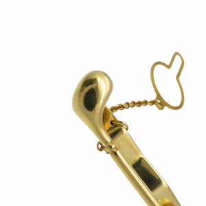 美品 ショパール ハッピーダイヤモンド K18YG ダイヤ タイピン イエローゴールド ジュエリー 1241【中古】Chopard