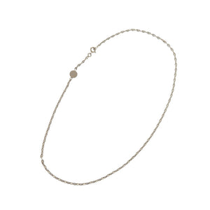 美品 エルメス シェーヌダンクル ミニセリエ 40cm シルバー925 ネックレス 1381【中古】HERMES