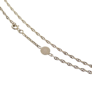 美品 エルメス シェーヌダンクル ミニセリエ 40cm シルバー925 ネックレス 1381【中古】HERMES