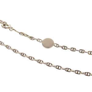 美品 エルメス シェーヌダンクル ミニセリエ 40cm シルバー925 ネックレス 1381【中古】HERMES