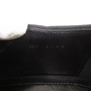 新品同様 ルイ ヴィトン シルクサテン サイズ5 ブラック ドレスシューズ ビジネスシューズ LV 1384【中古】LOUIS VUITTON メンズ