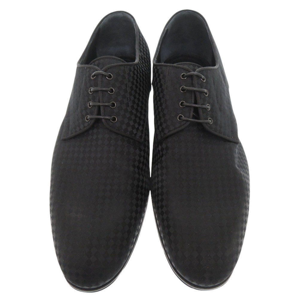 新品同様 ルイ ヴィトン シルクサテン サイズ6 ブラック ドレスシューズ ビジネスシューズ LV 1385【中古】LOUIS VUITTON メンズ